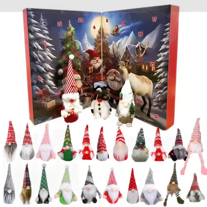 ❄️🎅Christmas Gnome Countdown Calendar 2025🥰 🔥