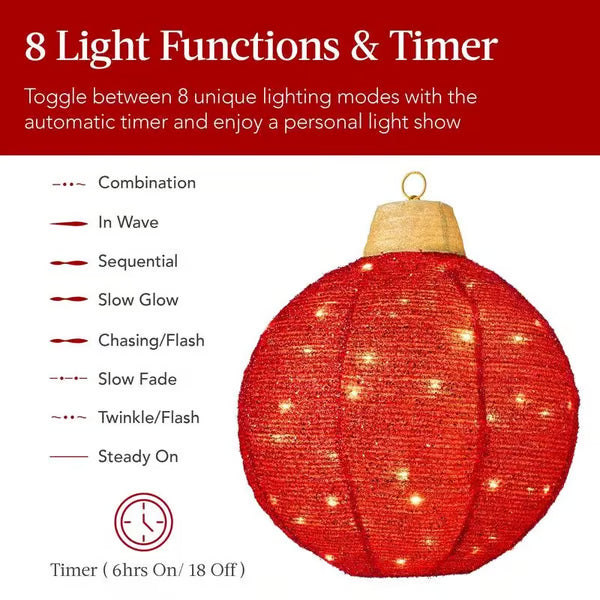 🎁🔥Hanging Pop-Up Outdoor Christmas Ornaments